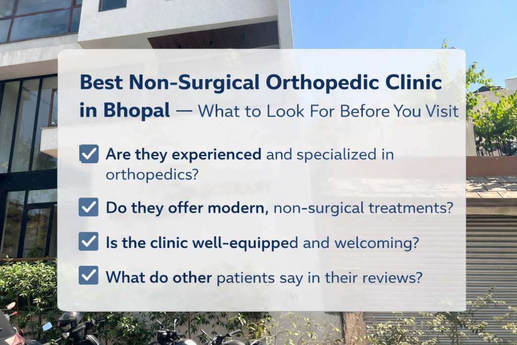 best orthopedic clinic in Bhopal